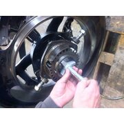 Coupling: Fit floating bushings inside and outside