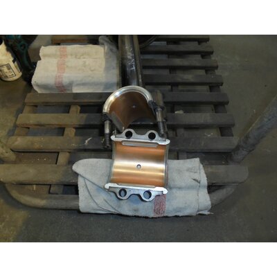 Colocar y perforar el cojinete de la biela (sin el collarn, lleno de diesel)