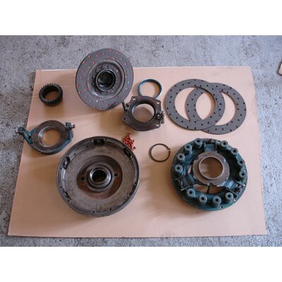 Embrague: remache en el forro del embrague, medio-diesel completo