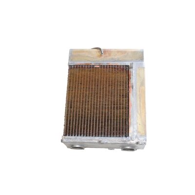 Riparazione radiatore pieno mezzo diesel