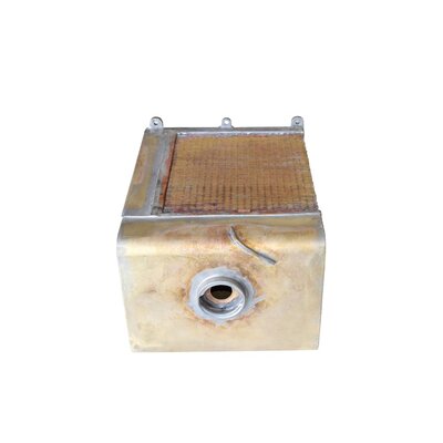 Riparazione radiatore pieno mezzo diesel