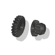Gear z=18, 1st gear and reverse gear, 10 litres incl....