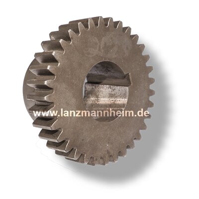 Ruota dentata (z=33) per azionamento alternatore, 10 litri, montaggio cilindrico, 24mm