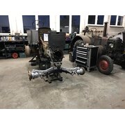 Eje delantero: Eje de muelle de retroceso