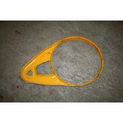 Wheel and belt guard left