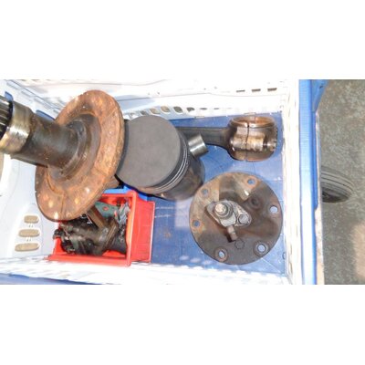 Vilebrequin, bielle, piston, embrayage, unit de commande Moteur diesel complet