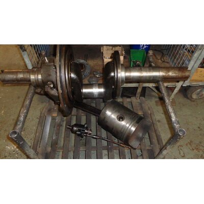 Vilebrequin, piston, graisseur