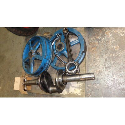 Crankshaft, flywheels