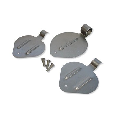 Set di copertura di protezione con rivetti, impugnatura curva