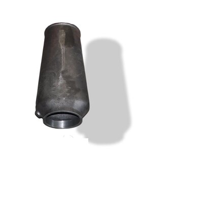 1 Silenziatore parte superiore con clip di bloccaggio