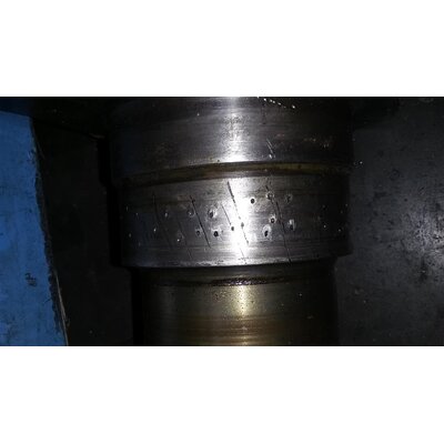 Kurbelwelle, Schwungrad, lpumpe, lerantrieb