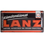 Panneau en tain Lanz Bulldog