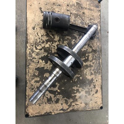 Vilebrequin, bielle, piston