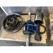 Vilebrequin, bielle, piston, lubrificateur, rgulateur,...