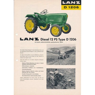 Lanz Bulldog D1206