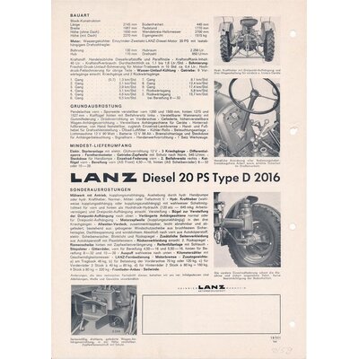 Lanz Bulldog D2016