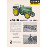 Lanz Bulldog D2416