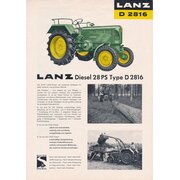 Lanz Bulldog d2816
