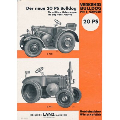 Lanz Bulldog d7511