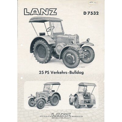 Lanz Bulldog D7532