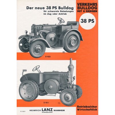 Lanz Bulldog D9511