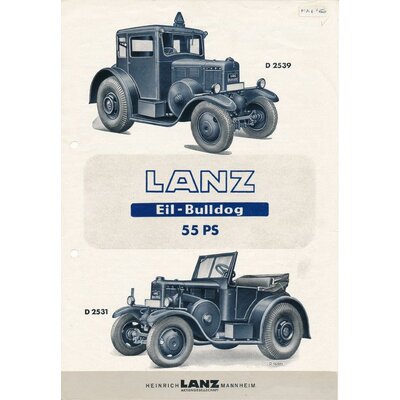 Lanz Bulldog D2531