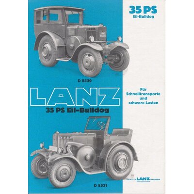 Lanz Bulldog d8531