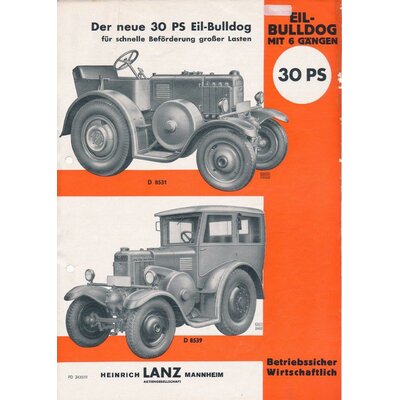 Lanz Bulldog d8531