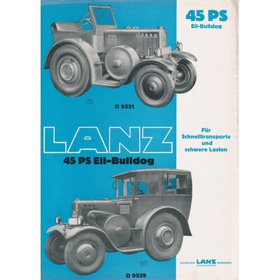 Lanz Bulldog D9531