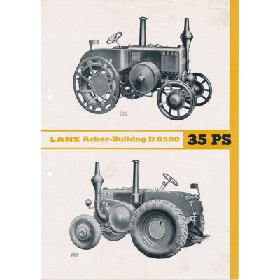 Lanz Bulldog D8500