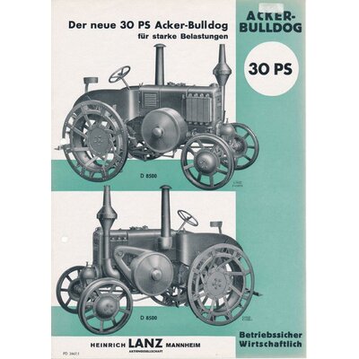 Lanz Bulldog D8500
