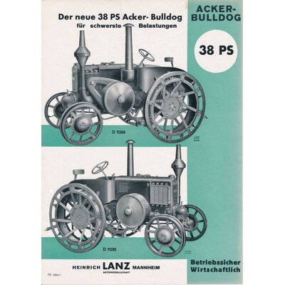 Lanz Bulldog d9500
