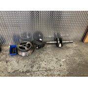 Vilebrequin, embrayage, volant dinertie