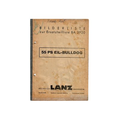 Bilderliste zur Ersatzteilliste BA 3920