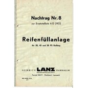 Adicin No.8 a la lista de repuestos ad2922