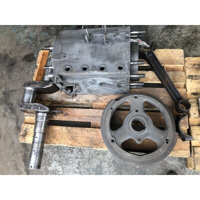 Cilindro, cigeal, biela, volante de embrague