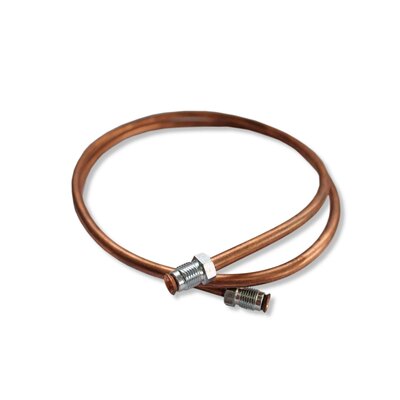 Linea di ingrassaggio (pz.) (4 x 6 , 930 lg.) alla ruota intermedia (filettatura metrica)