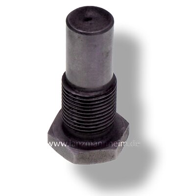 Hexagon head screw with spigot (m18 x 1.5)
